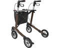 Rollmobil Alu Leichtmetall braun mit Softbereifung, 7,2 kg