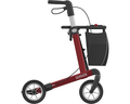 Rollmobil Alu Leichtmetall  rot mit Softbereifung, 7,2 kg