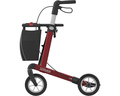 Rollmobil Alu Leichtmetall  rot mit Softbereifung, 7,2 kg