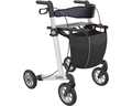 Rollmobil Alu Leichtmetall  weiss mit Softbereifung, 7,2 kg