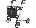 Rollmobil Alu Leichtmetall  weiss mit Softbereifung, 7,2 kg
