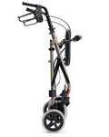 Rollmobil Leichtgewicht mit Rückenlehne grau 7,6 kg