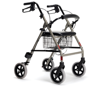 Rollmobil Leichtgewicht mit Rückenlehne grau 7,6 kg