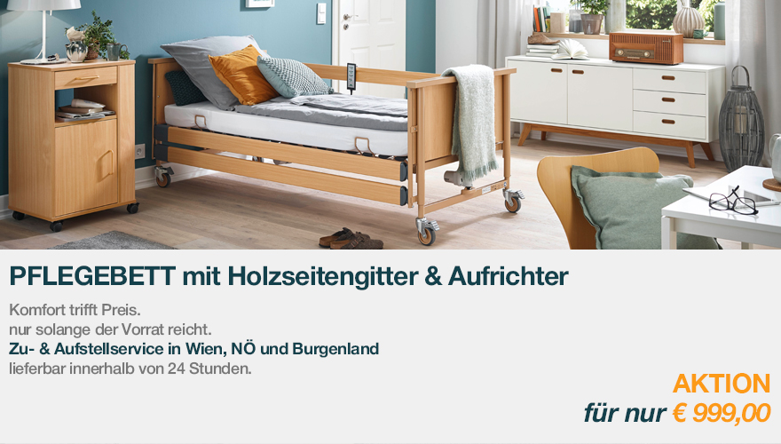 Pflege- und Krankenbetten im Großraum Wien mieten oder kaufen